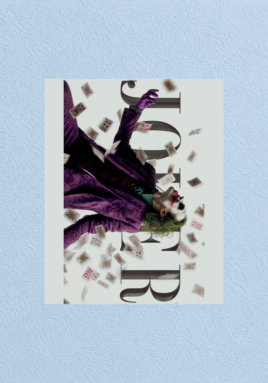 Joker Falling Cards Poster | DC Wall Poster