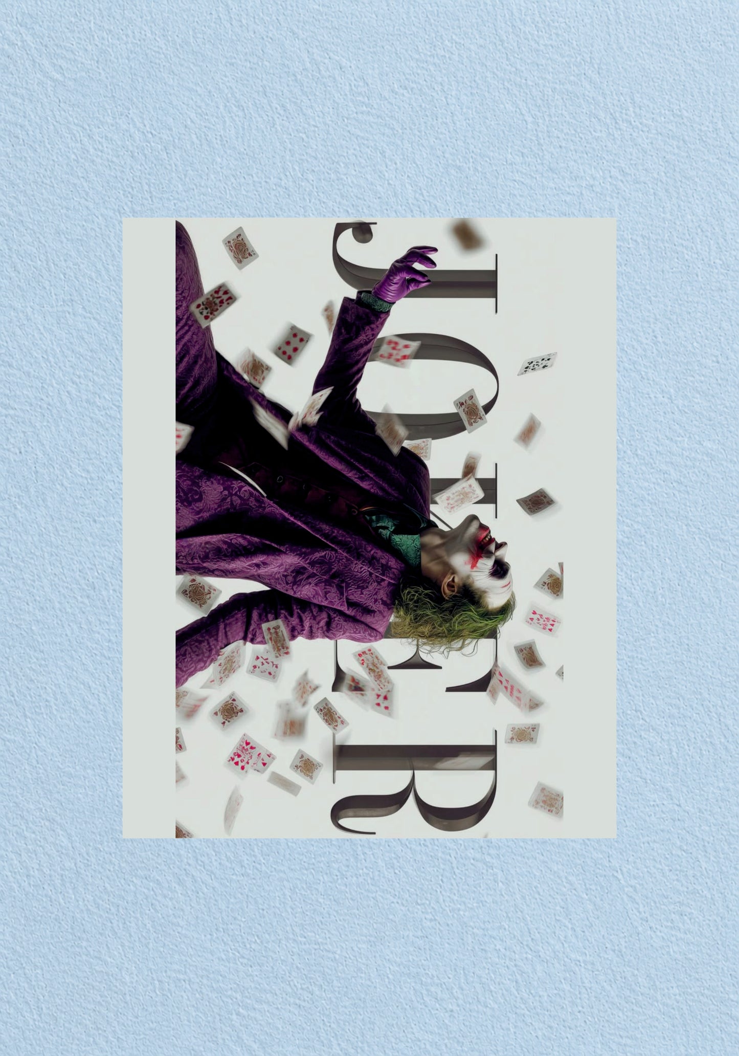 Joker Falling Cards Poster | DC Wall Poster