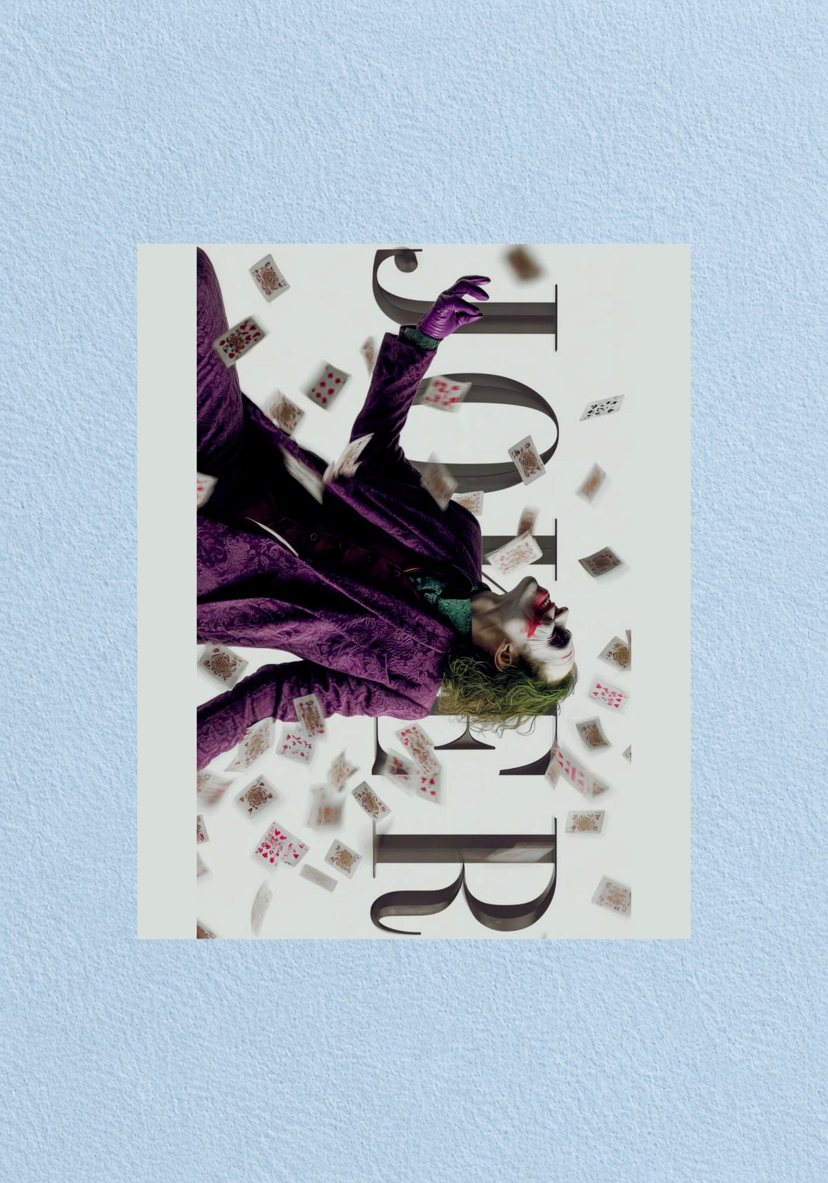 Joker Falling Cards Poster | DC Wall Poster