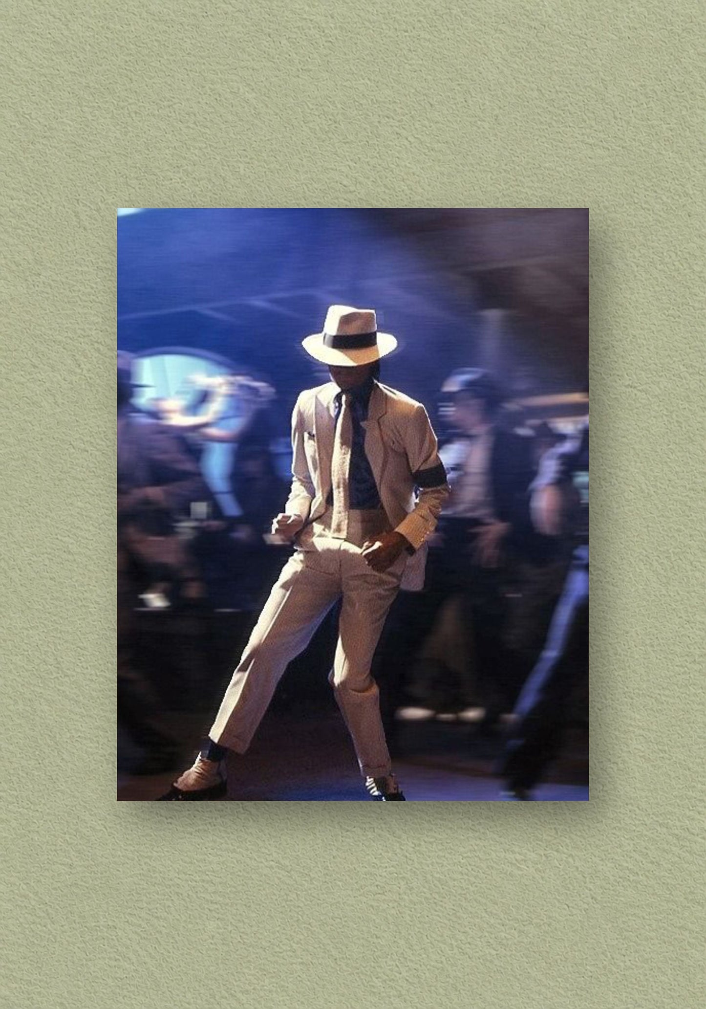 Michael Jackson MJ | Smooth Criminal| Moonwalk Silhouette Poster