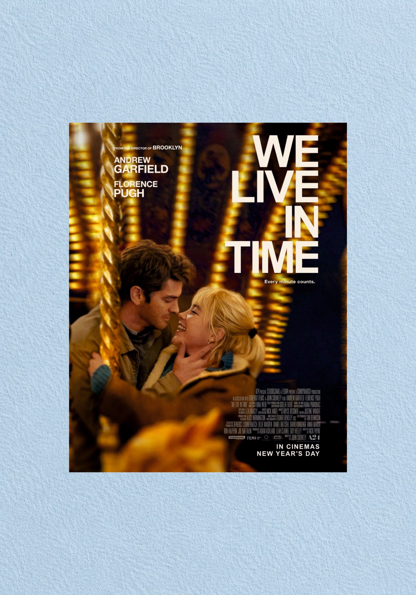 We Live In Time Poster | Hollywood Movie Wall Poster