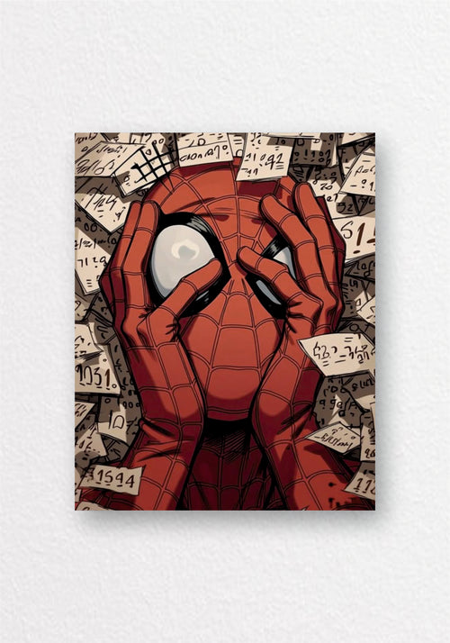 Spider-Man Comic Art Poster | Marvel Superhero Wall Art