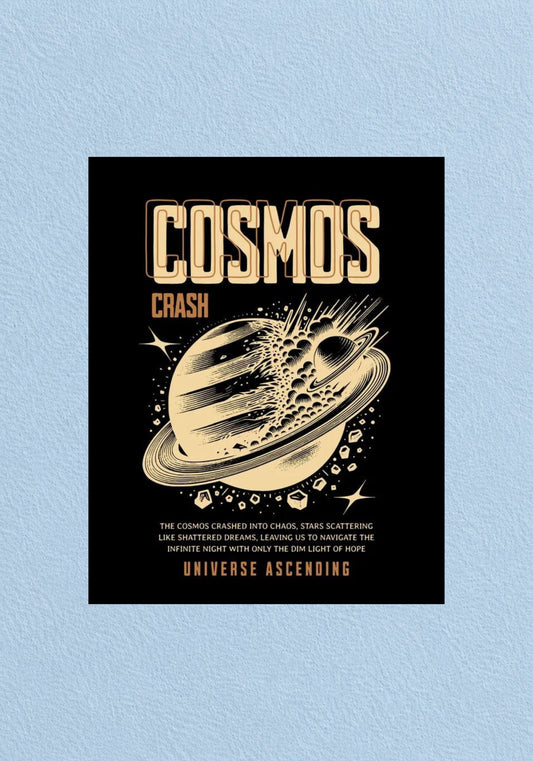 Cosmos Ascending Poster | Aesthetic Wall Art