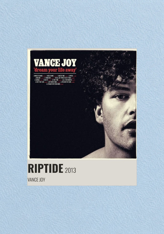 Riptide Poster | Music Wall Art