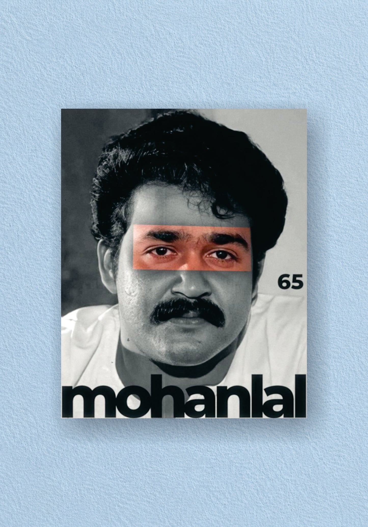 Mohanlal "65" Tribute Poster