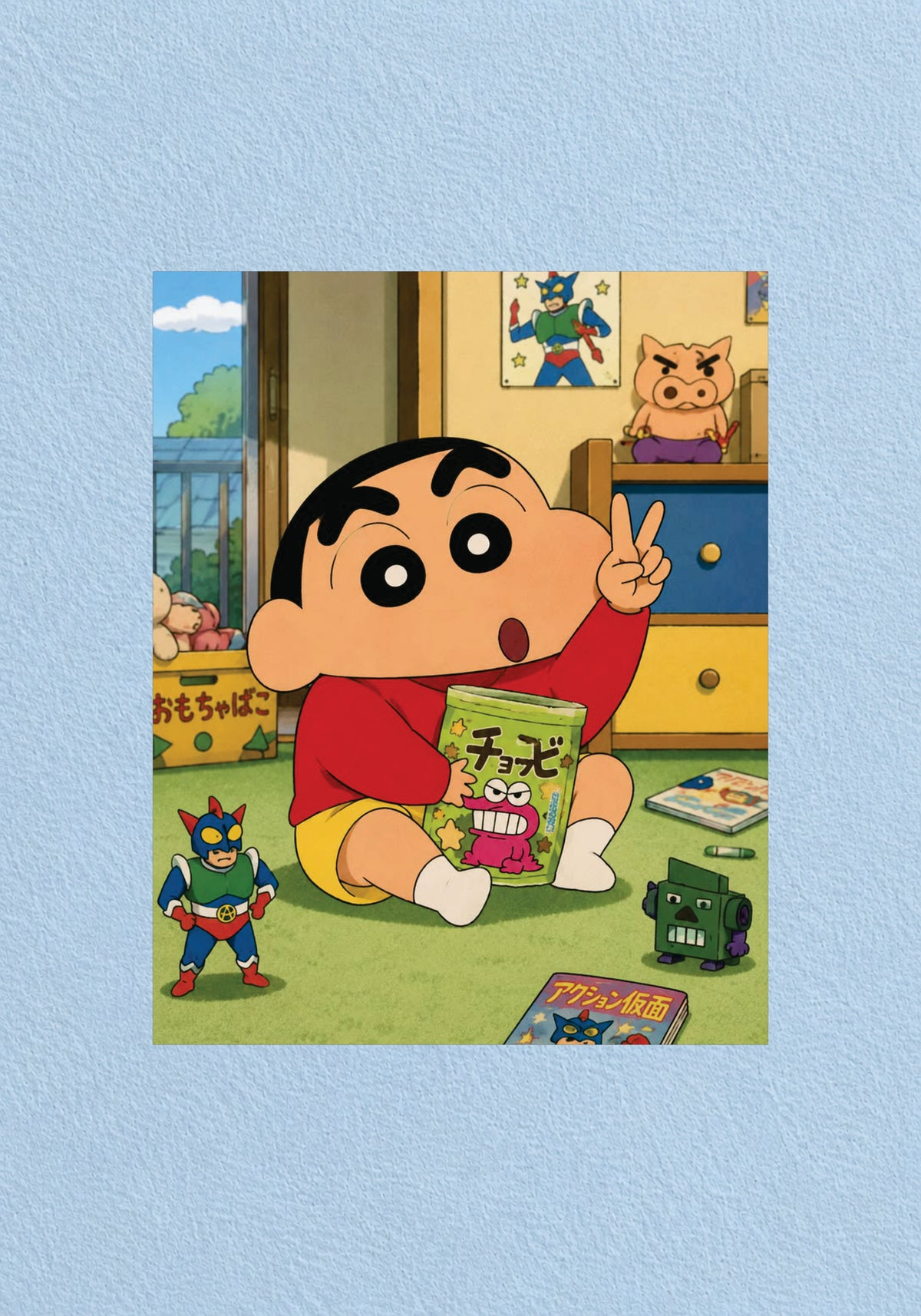 Shin Chan Room Toys Poster