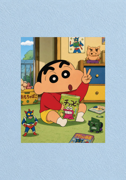 Shin Chan Room Toys Poster