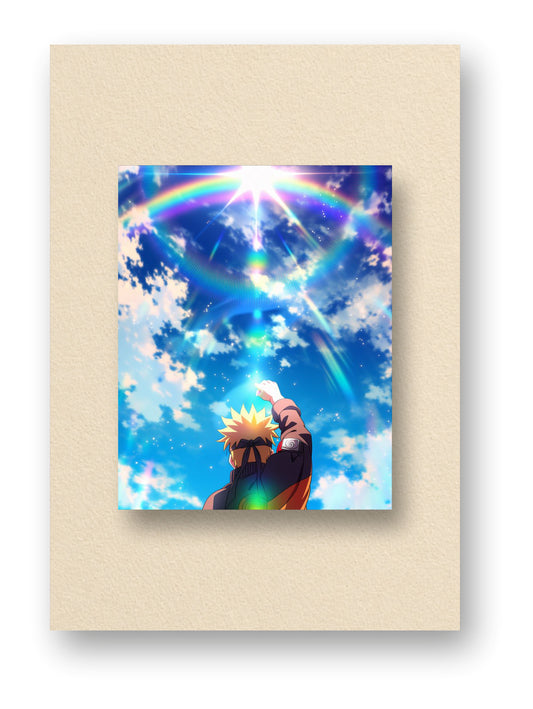 Naruto Uzumaki | Hokage Silhouette Poster