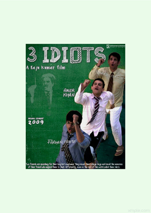 3 Idiots Poster | Bollywood