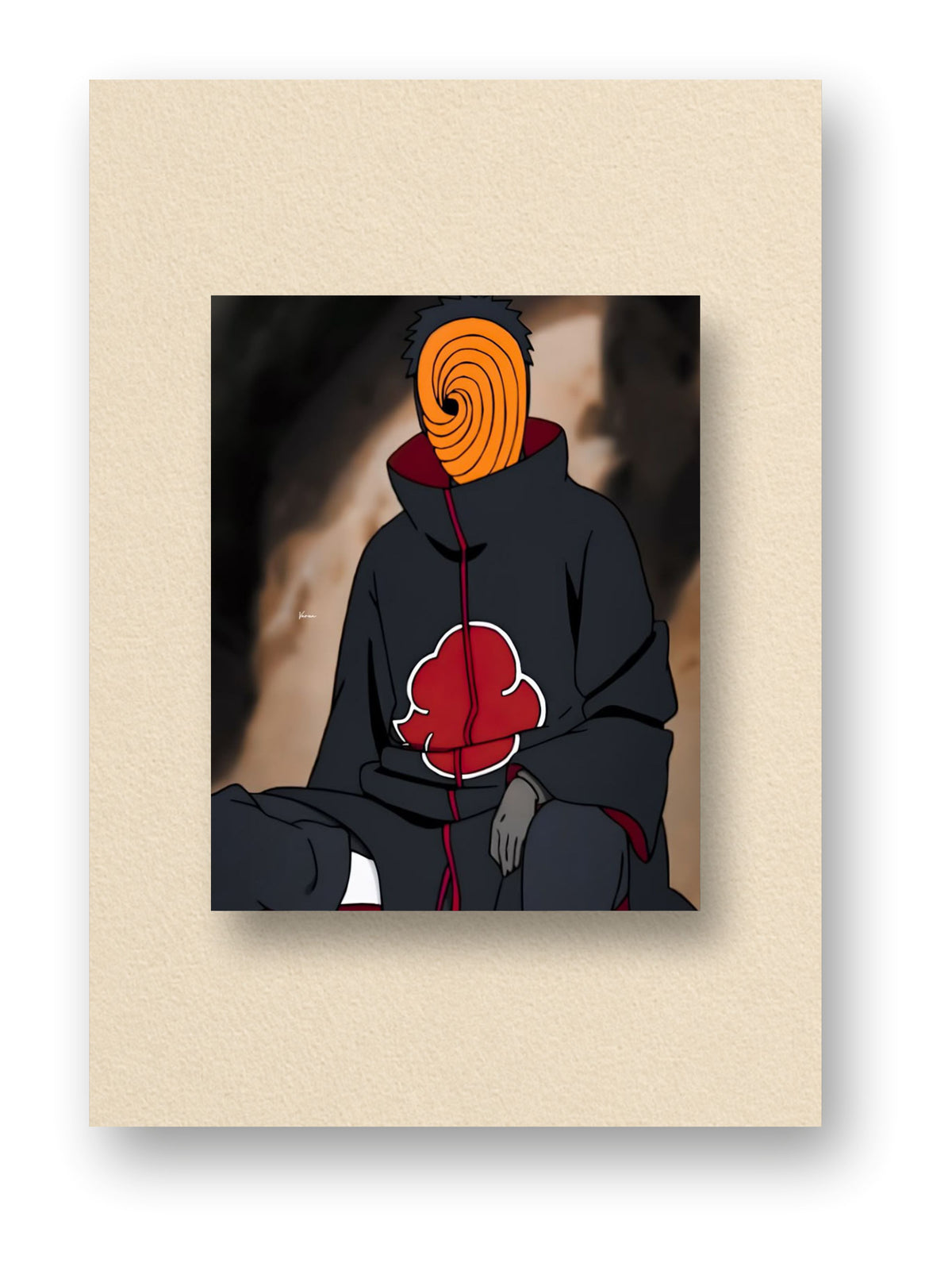 Obito Akatsuki Poster | Naruto