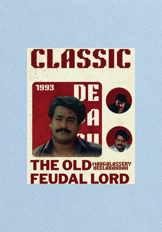 Devasuram - Mohanla Old Feudal Lord Poster