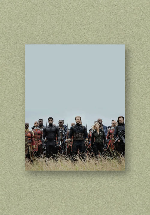 Avengers The End Game | Warrior Army Field Poster