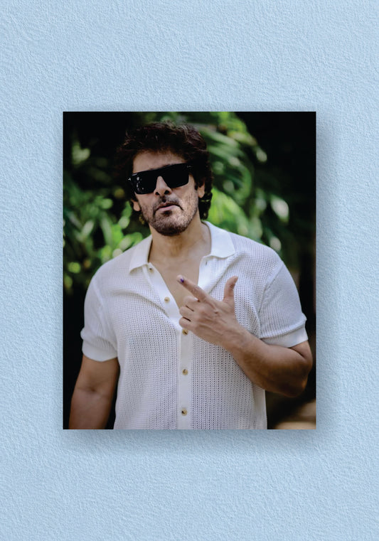 Chiyaan Vikram - Effortless Cool Portrait Poster
