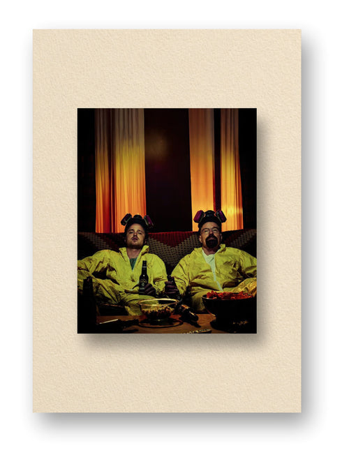Breaking Bad Series | Red Jumpsuit Duo Poster