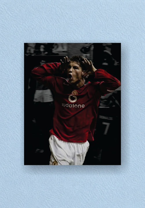Young Ronaldo Poster