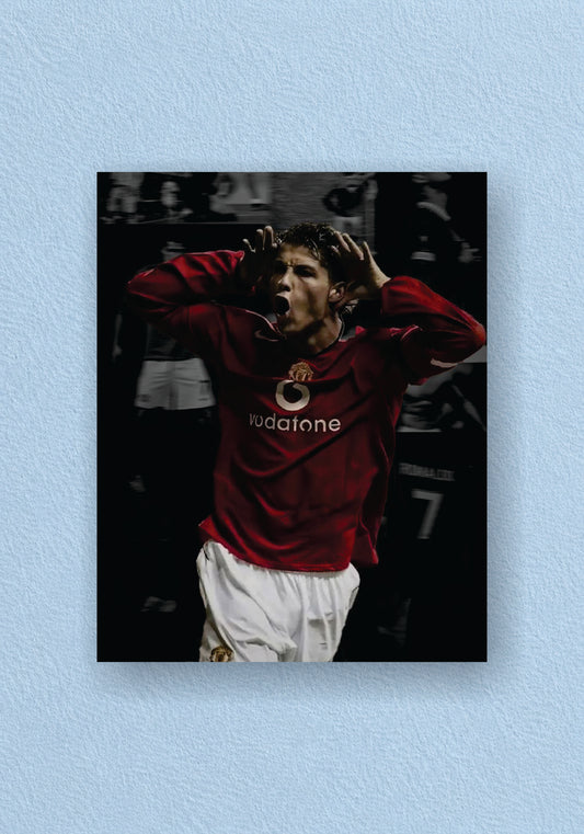 Young Ronaldo Poster