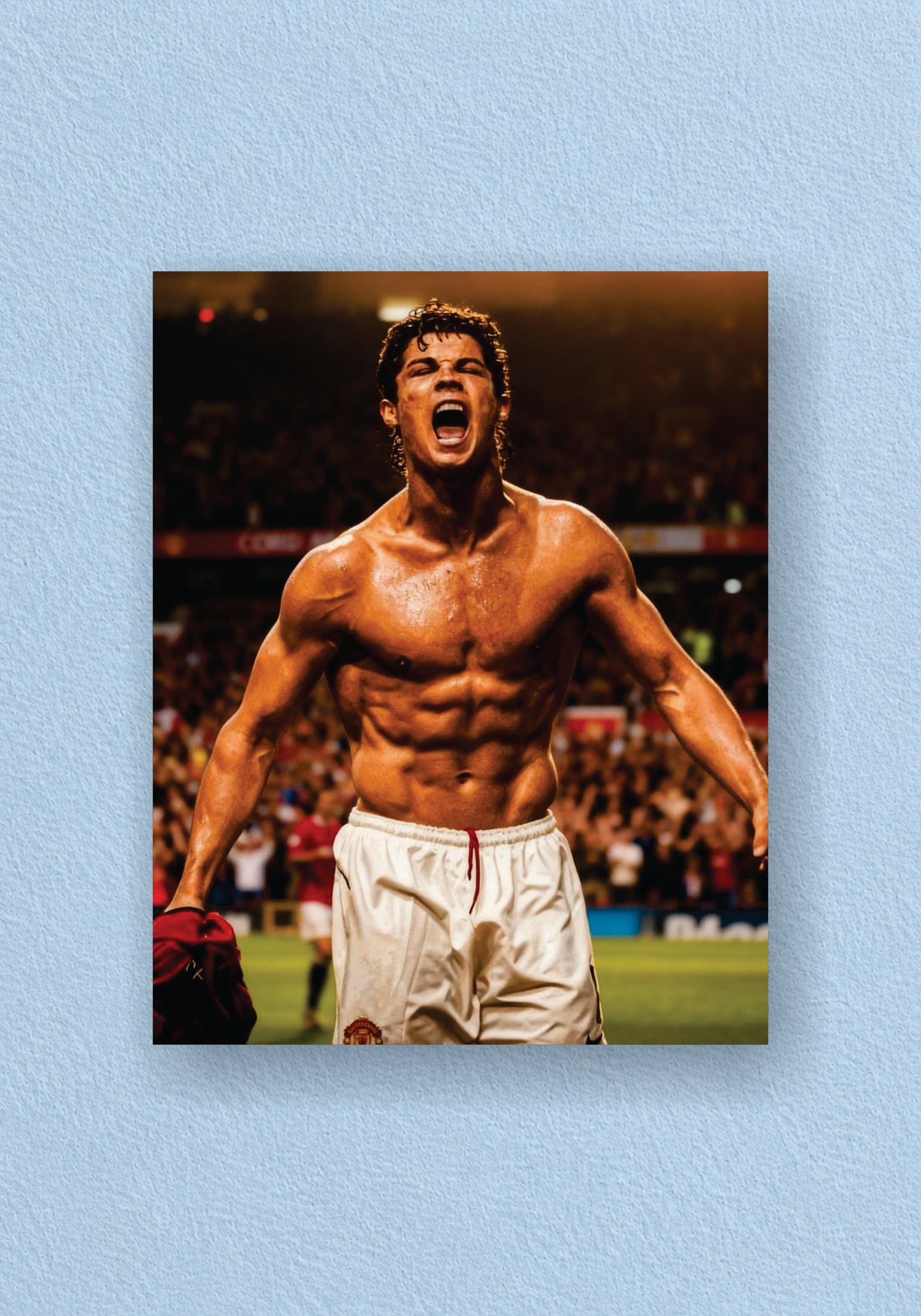 Ronaldo Roar Celebration Poster