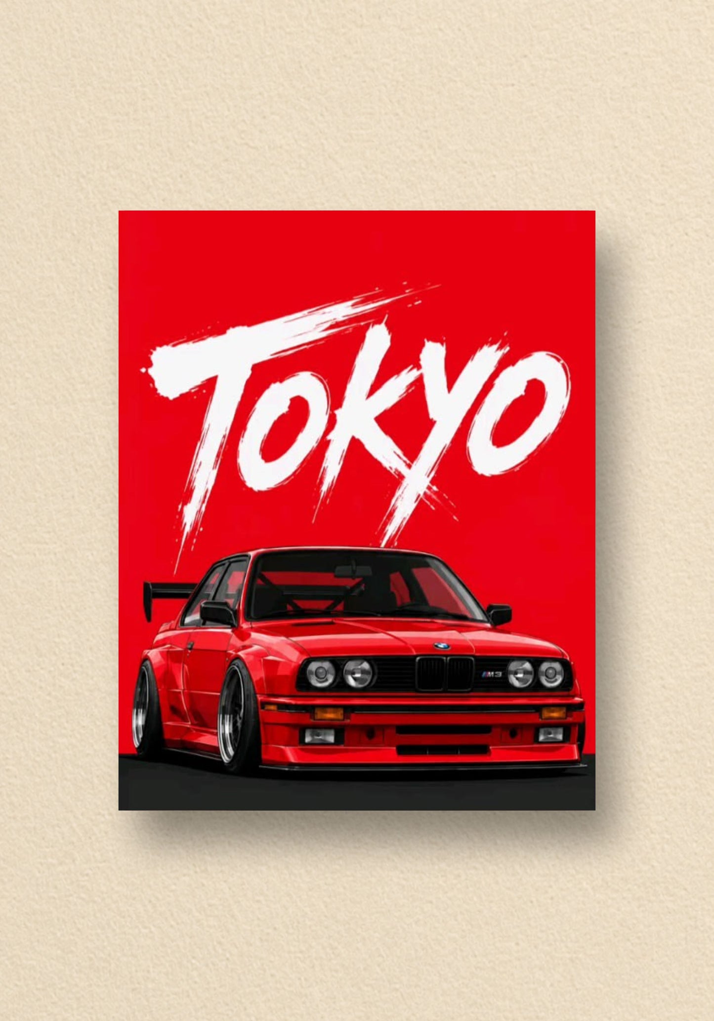 Tokyo Drift Car Poster
