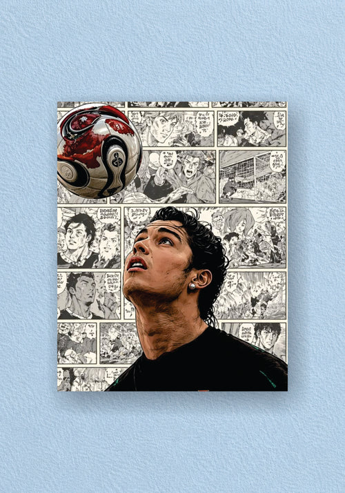 Ronaldo Manga Panel Poster