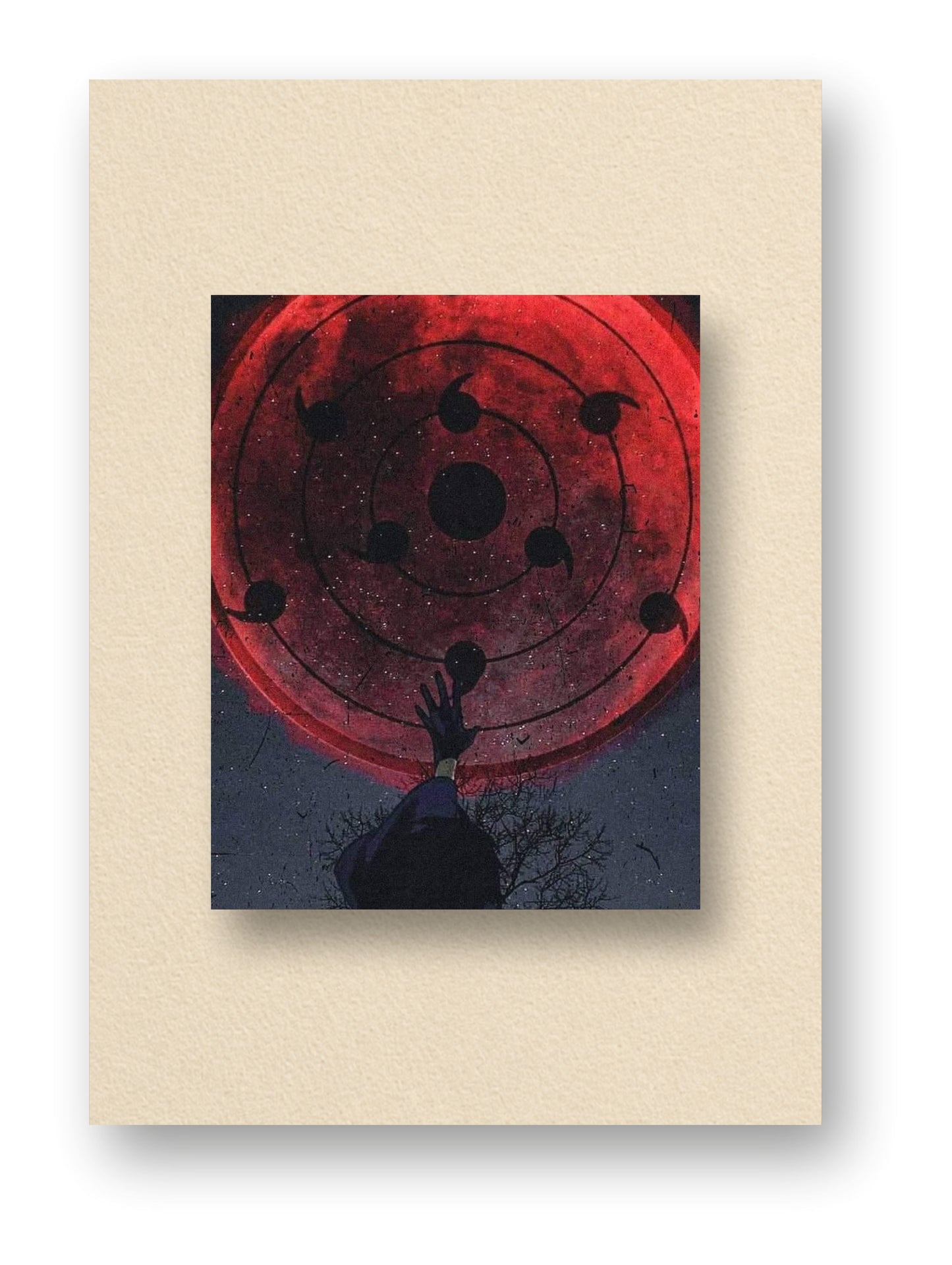 Red Moon Rogue Poster | Anime