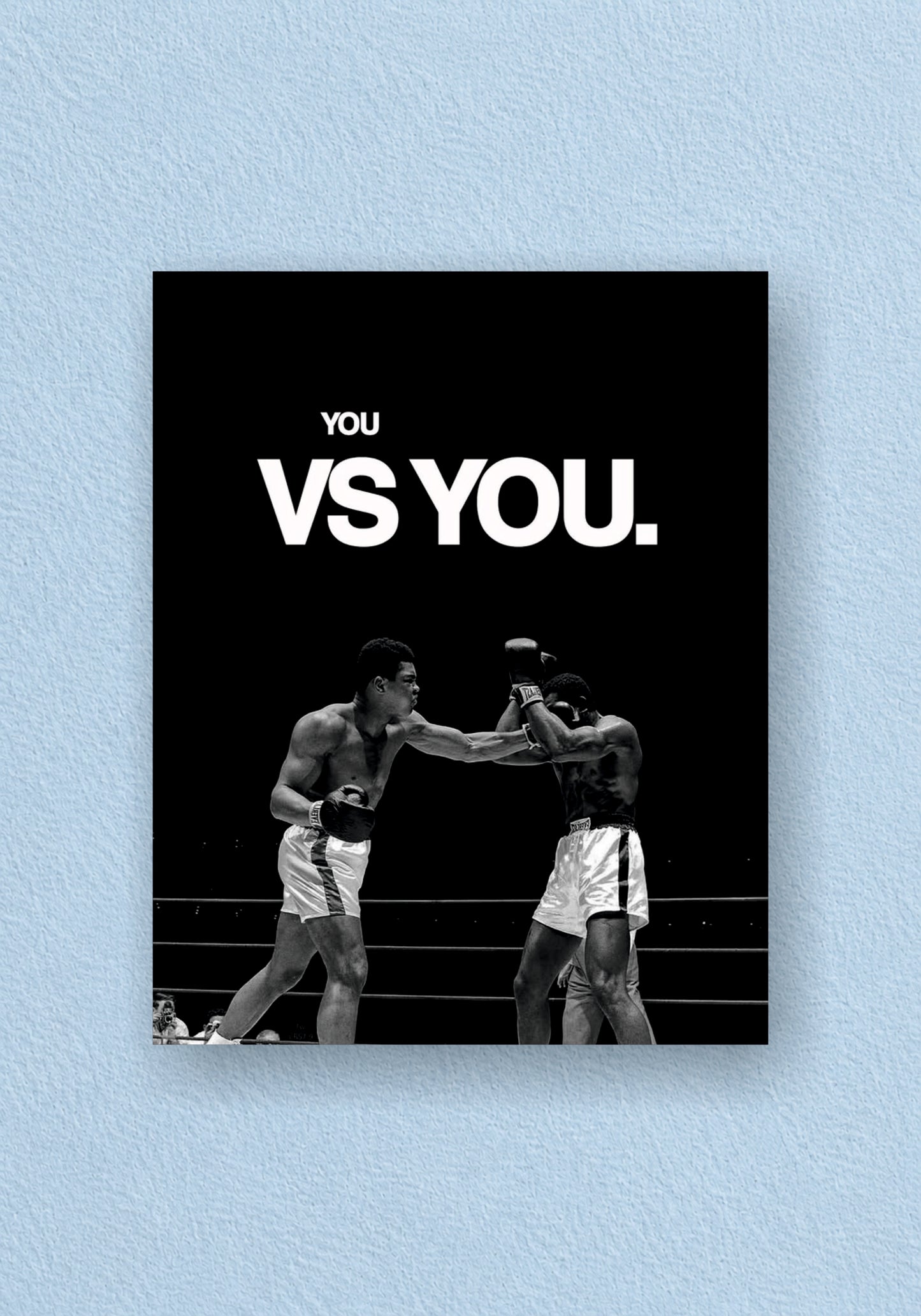 You vs You Poster | Boxing Wall Poster