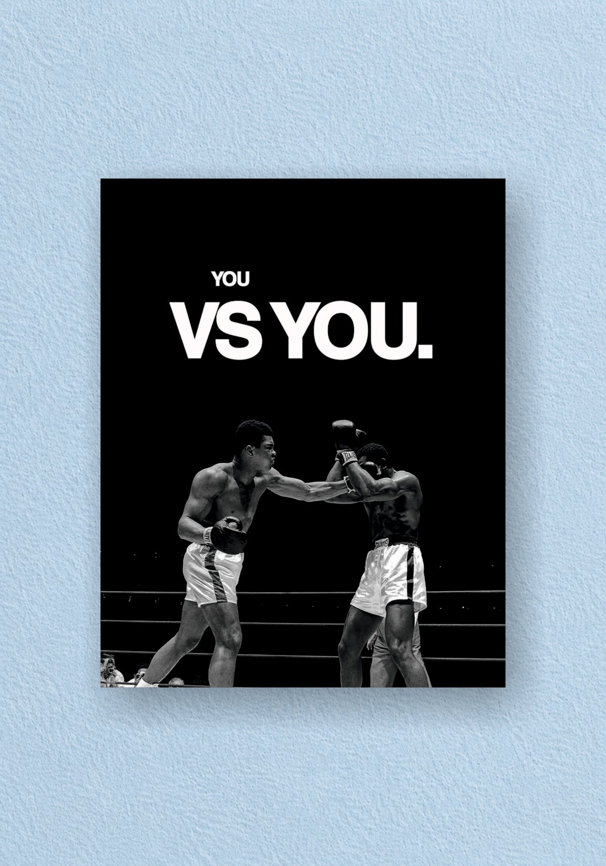 You vs You Poster | Boxing Wall Poster