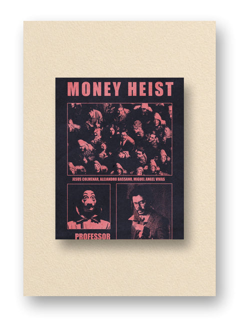 Money Heist | Heist Crew Faces Poster