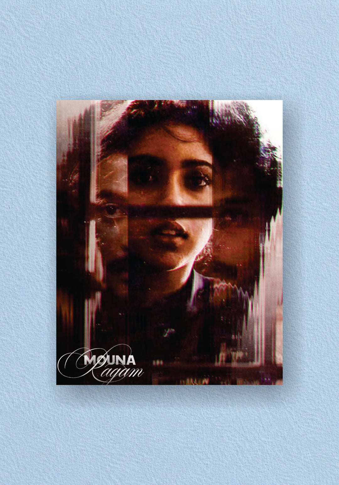 Mouna Ragam Revathi Split Portrait Tamil Movie Poster – POSTERDRIP