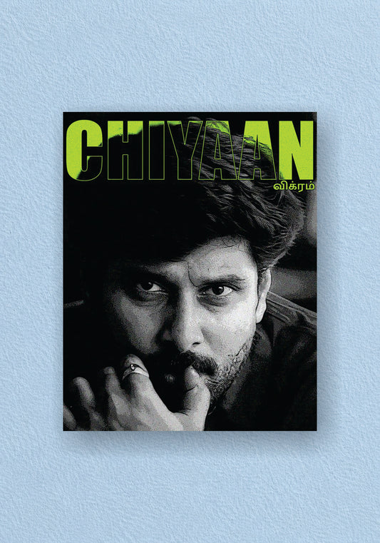 Chiyaan Vikram Neon Poster