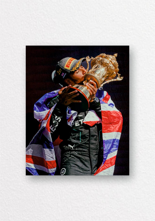 F1 Driver Victory Celebration Poster | Formula 1 Wall Art