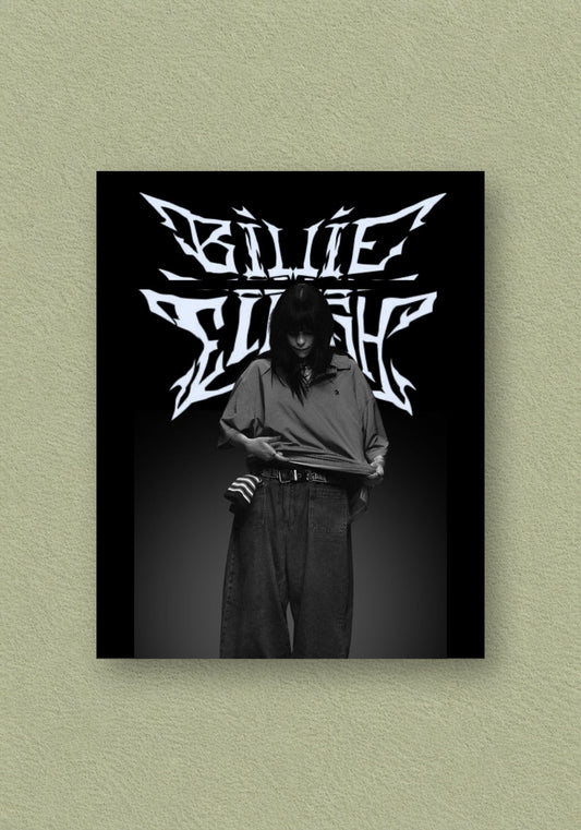 Billie Bold Type Poster