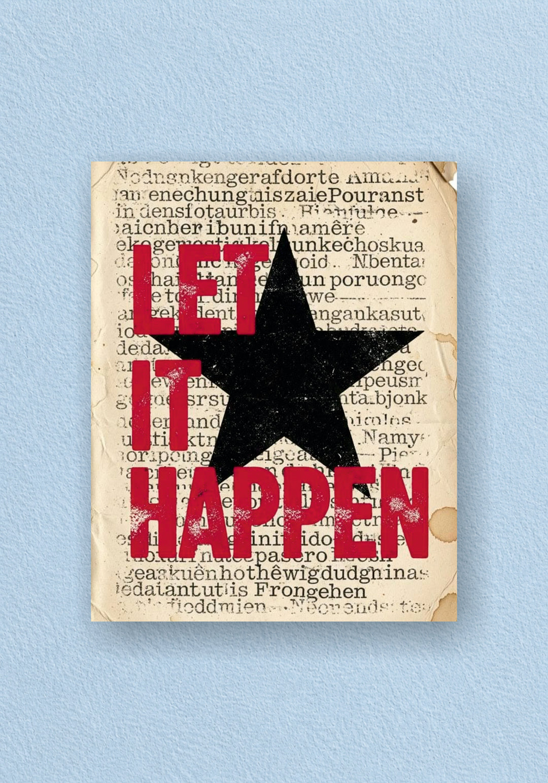 Let It Happen Poster |