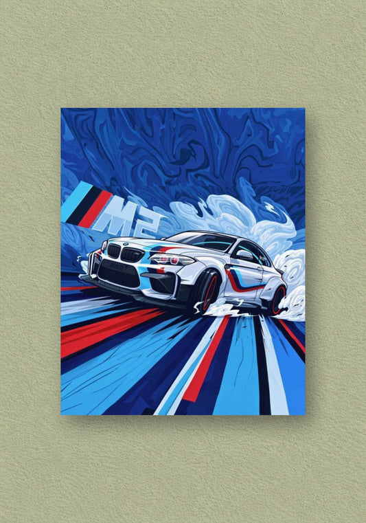 BMW M2 Vector Car Art