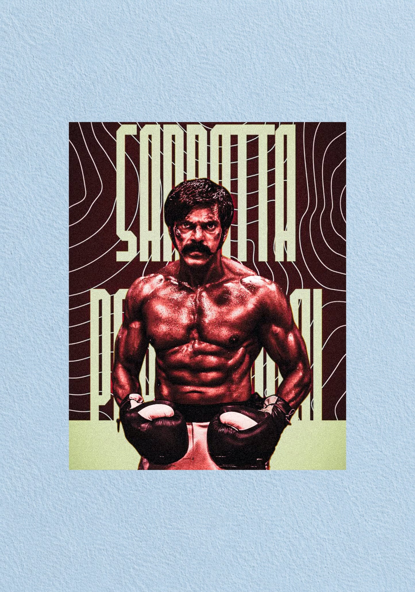 Sarpatta Parambarai Movie Poster | Boxing Wall Poster