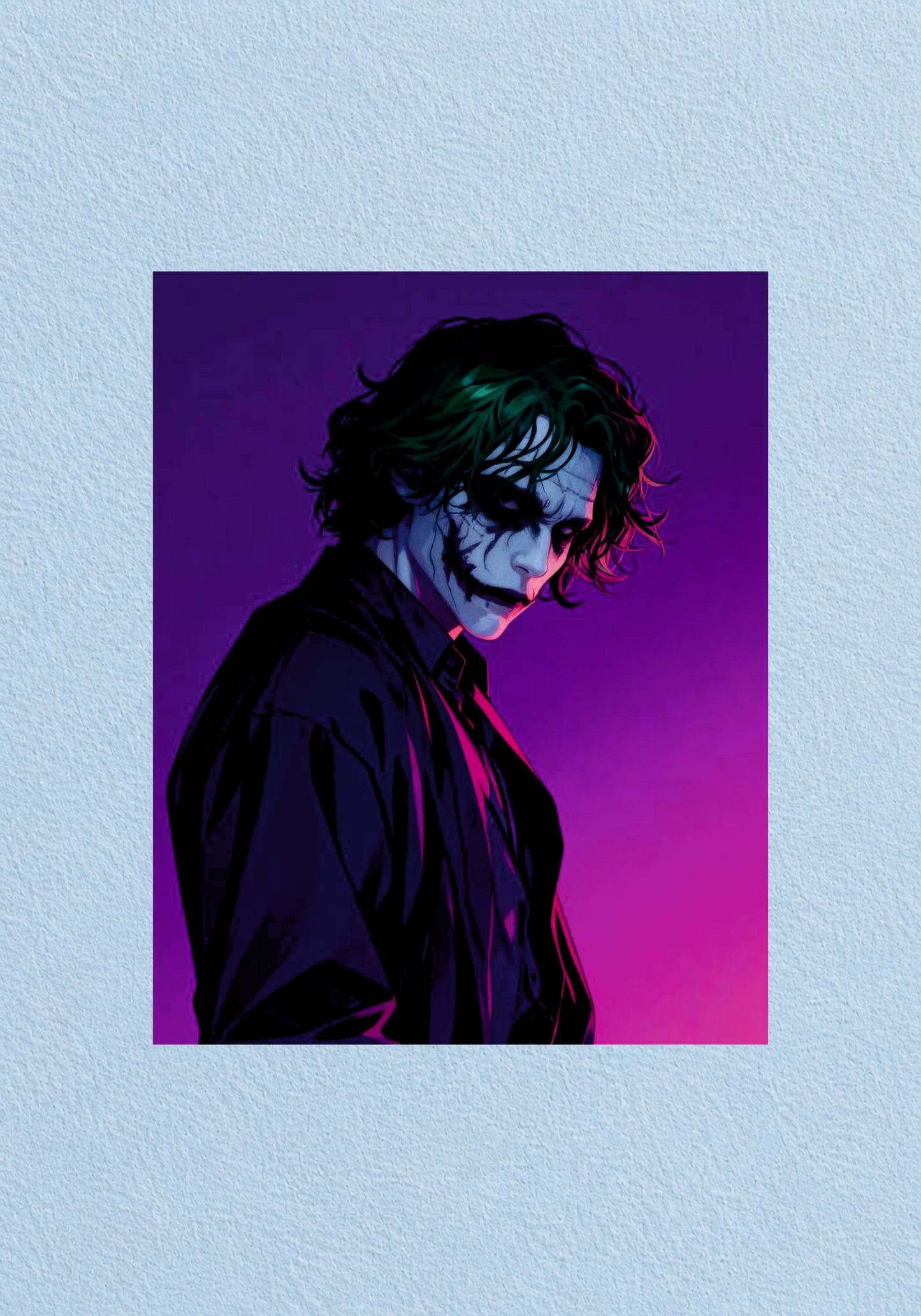 Neon Joker Poster | DC Wall Poster