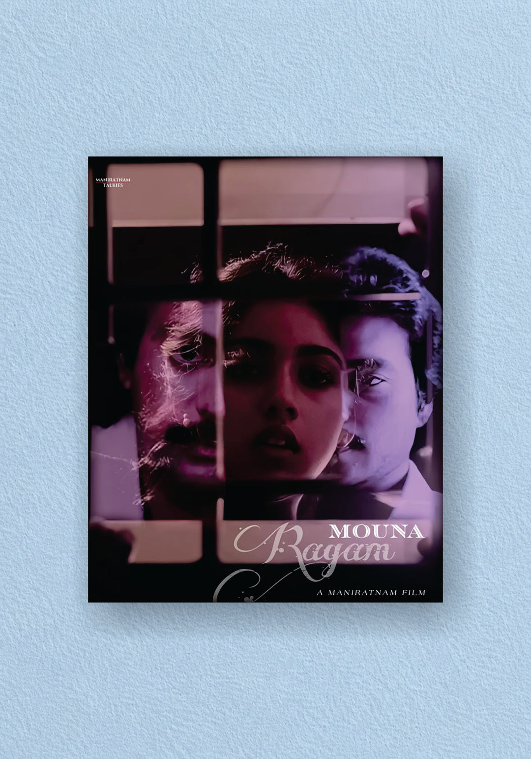 Mouna Ragam Revathi Mani Ratnam Tamil Movie Poster – POSTERDRIP