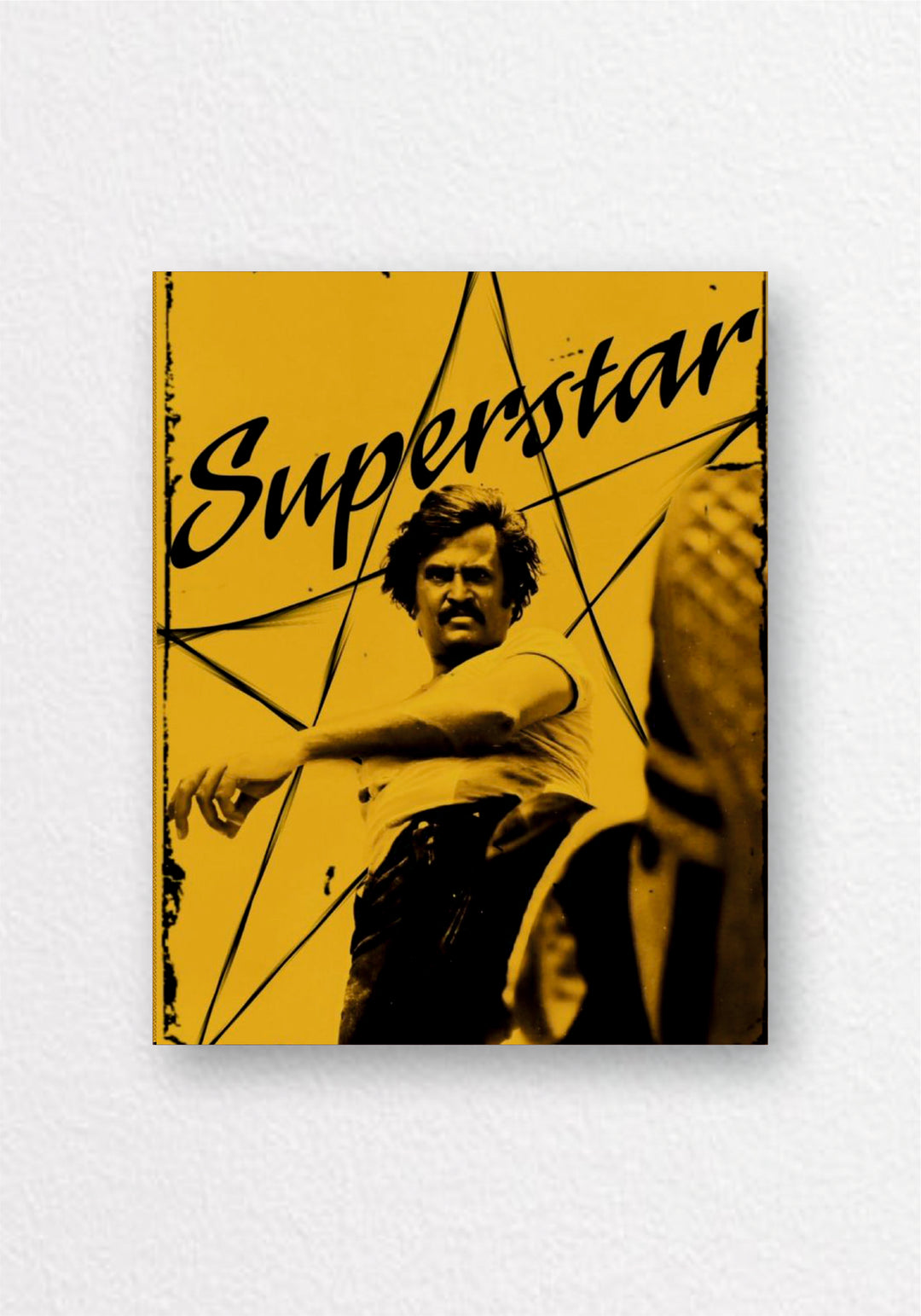 Rajinikanth Superstar Classic Poster | Tamil Cinema Wall Art