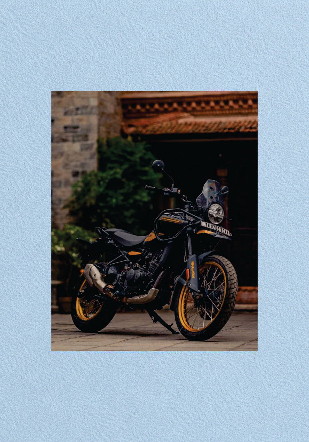 Royal Enfield Himalayan Adventure Motorcycle Poster – POSTERDRIP