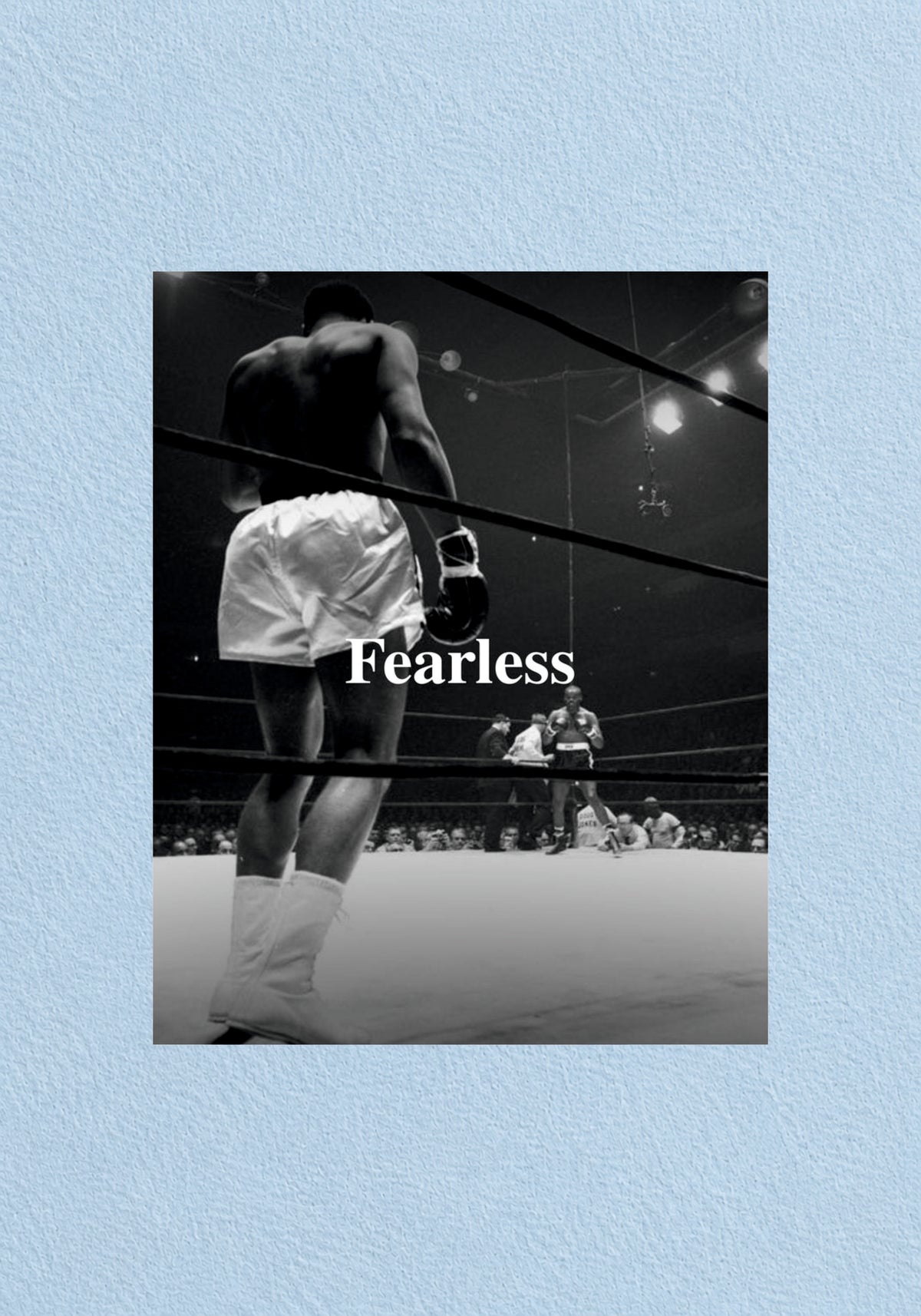 Fearless Poster | Boxing Wall Poster
