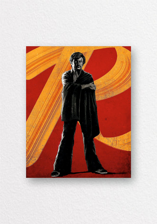 Superstar Vintage Sketch Poster | Retro Bollywood Aesthetic Wall Art