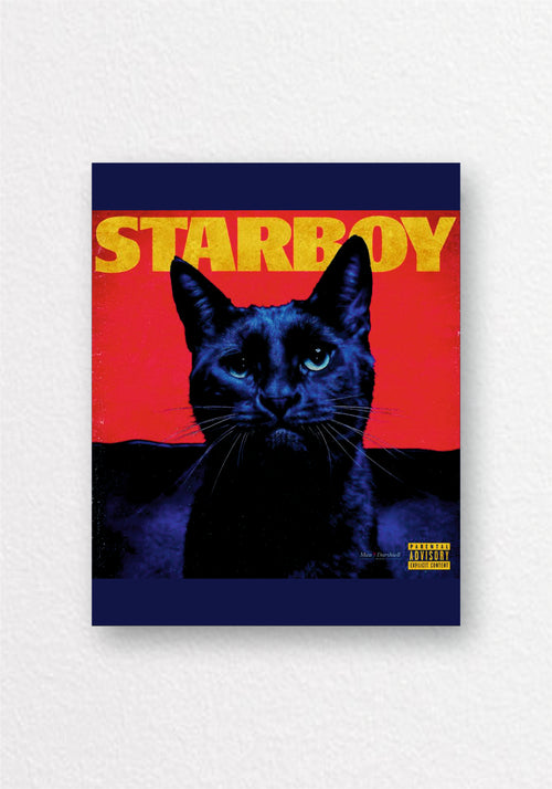 The Weeknd Tribute Poster | Music Aesthetic Wall Art