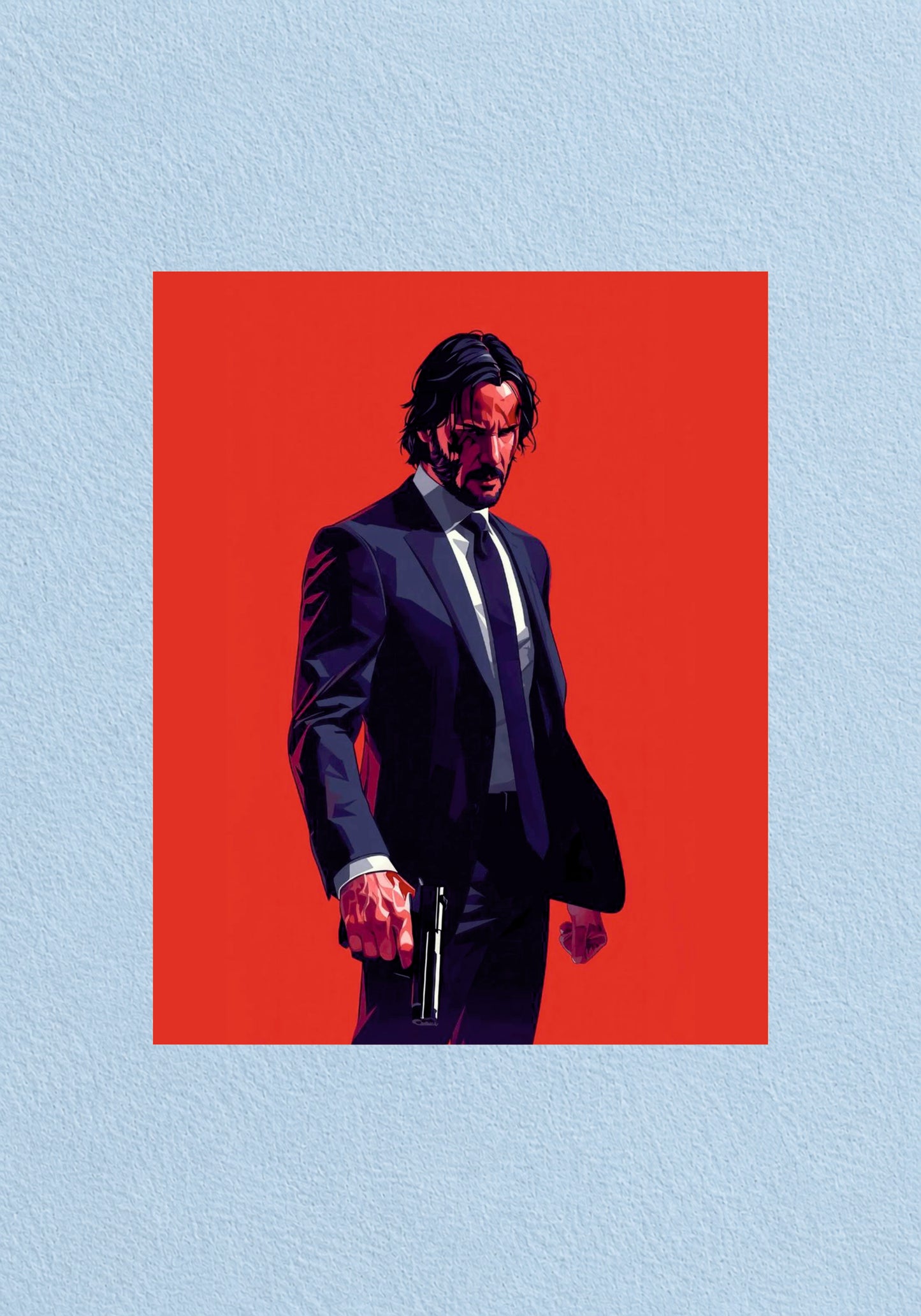 John Wick Pop Art Poster | Hollywood Wall Poster