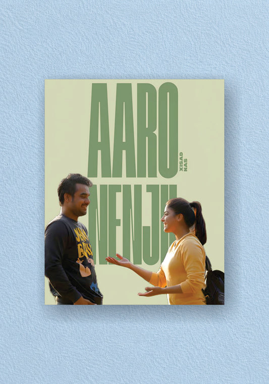 Aaro Nenju Tamil Song Lyric Poster