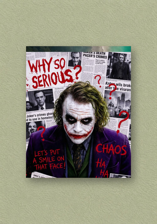 Why So Serious Poster | Joker | DC
