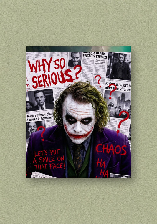 Why So Serious Poster | Joker | DC