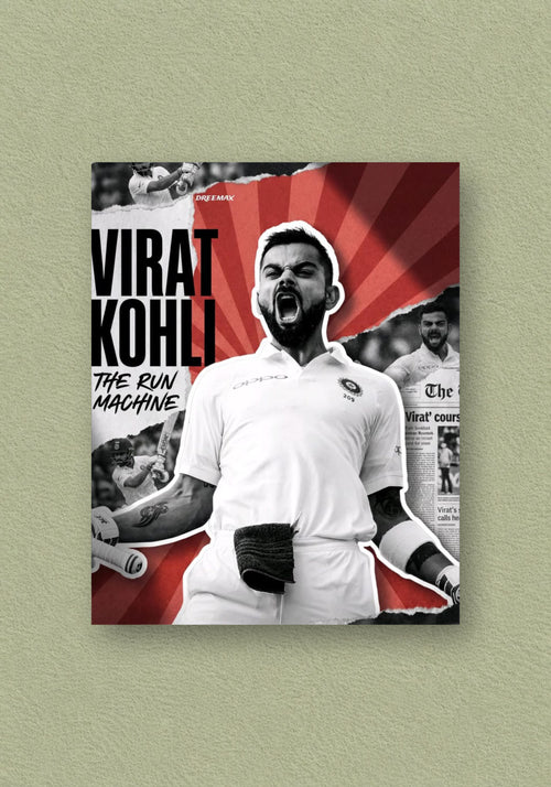 King Virat Kohli |Run Machine Cricket Poster