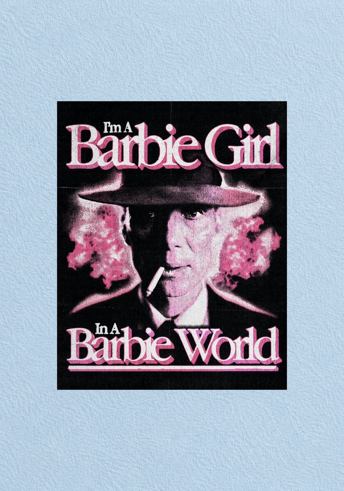 Barbie Girl Noir Poster | Aesthetic Wall Poster