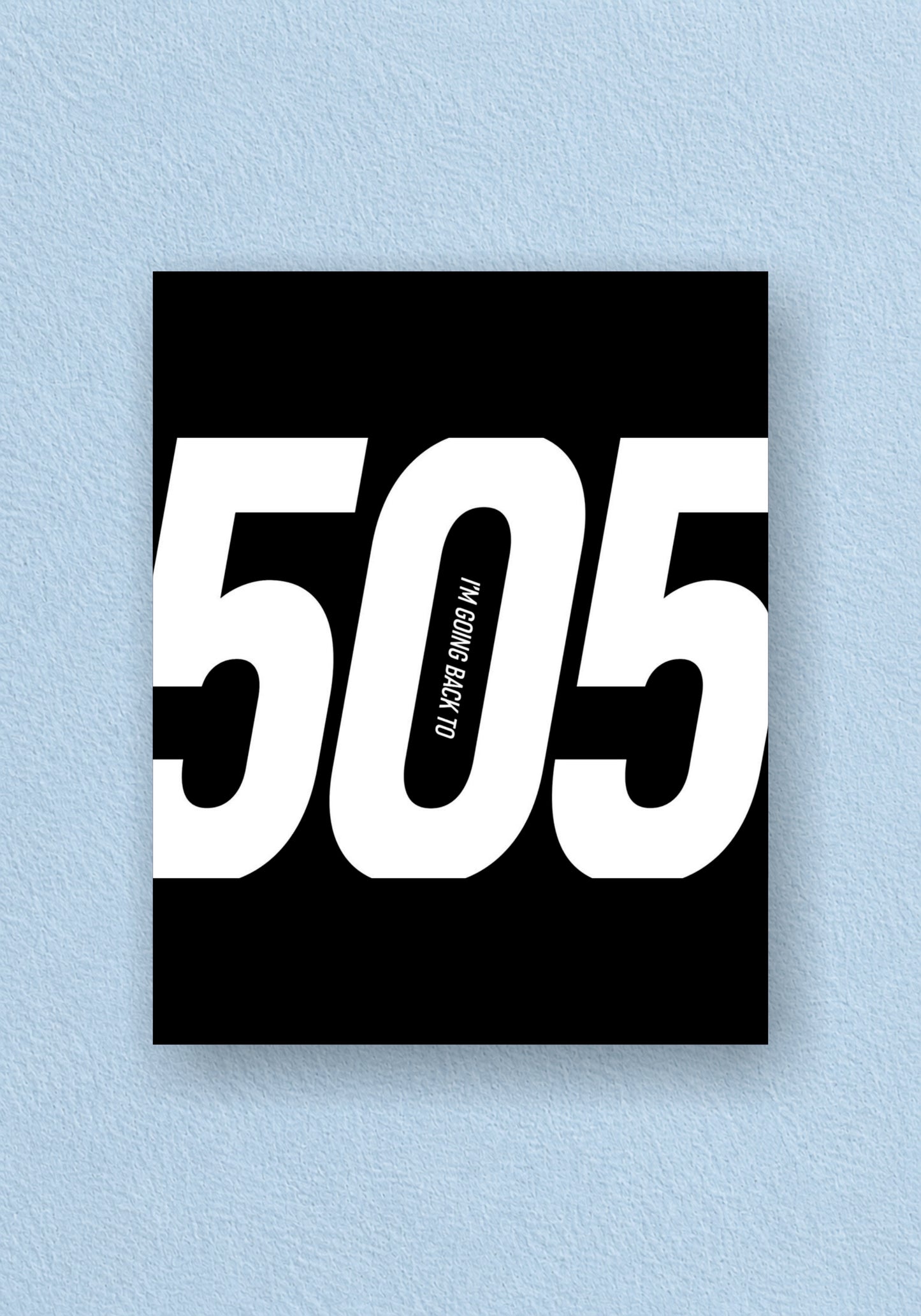 505 Poster | Music Wall Poster