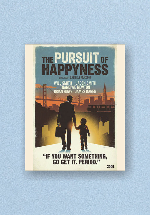 The Pursuit of Happyness Poster | Classic Movie Wall Art