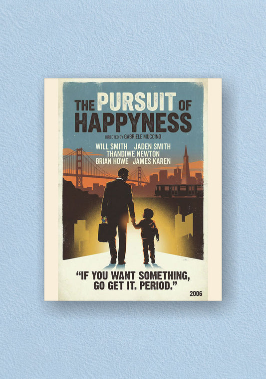 The Pursuit of Happyness Poster | Classic Movie Wall Art